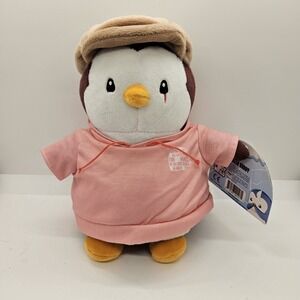 Pudgy Penguins Plush Buddy Pink Hoodie Hat Penguin Stuffed Animal NWT 8" Toy